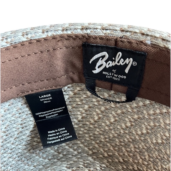 Bailey Hats 1922 Trilby style teardrop Fedora, unisex size large - Picture 6 of 8
